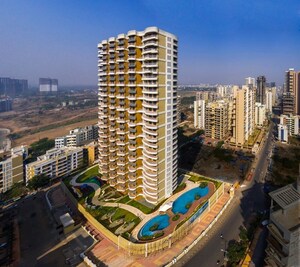 2 BHK Apartment – Exterior View View at Paradise  Sai Crystals, Kharghar - for Rent
