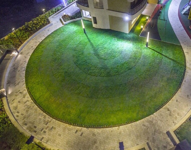 Garden, paradise-sai-crystals 2 Bedroom 1300 Sq.Ft. Apartment In Kharghar Navi Mumbai 10332202