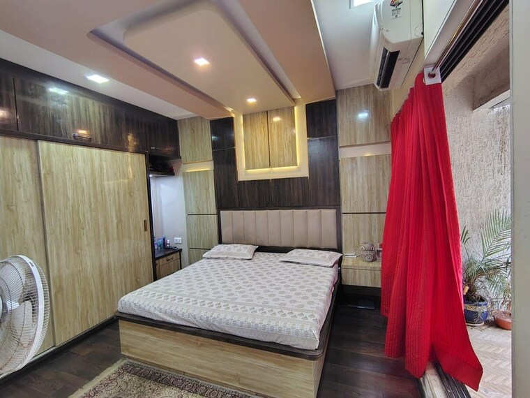 Bedroom, paradise-sai-crystals 2 Bedroom 1300 Sq.Ft. Apartment In Kharghar Navi Mumbai 10332202