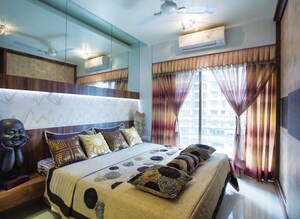 Living Room in 2 BHK Apartment at Paradise  Sai Crystals, Kharghar – for Rent