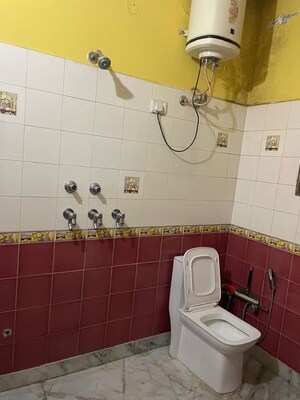 Bathroom in 3 BHK Builder Floor at Sector 38 – for Rent