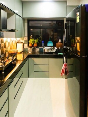 Kitchen in 2 BHK Apartment at Safal Sai, Chembur – for Rent