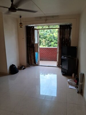 Living Room in 2 BHK Apartment at Bhusari Colony – for Rent