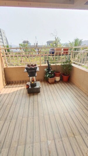 Balcony in 1 BHK Apartment at Amey Apartments, Rambaug Colony – for Rent