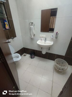 Bathroom in 1 BHK Apartment at Ashwamedh Abhilasha, Paud Road – for Rent