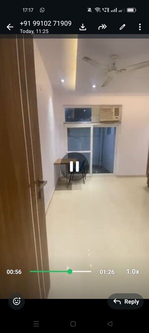 Staircase in 2 BHK Independent House at Sector 56 – for Rent