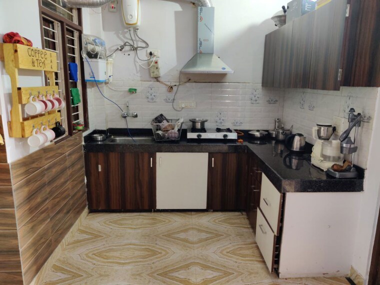 Kitchen, vaishali nagar 3 Bedroom 1500 Sq.Ft. Builder Floor In Vaishali Nagar Jaipur 10167869