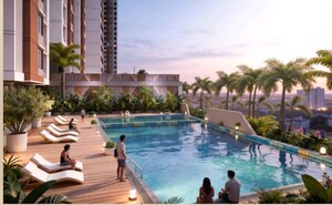 Swimming Pool in 2 BHK Apartment at Vardhaman Skysymphony, Wakad – for Sale