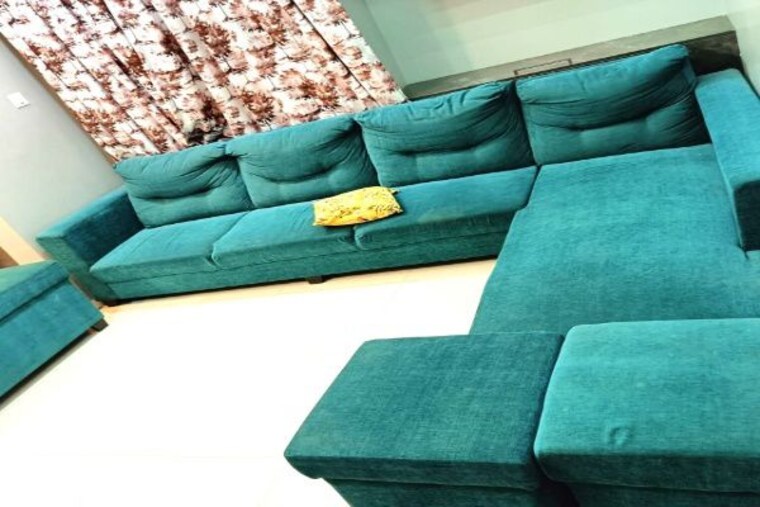 Living Room, prasun-loreto 2 Bedroom 824 Sq.Ft. Apartment In Kharadi Pune 10332415