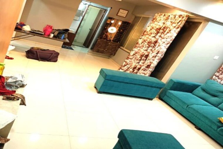 Living Room, prasun-loreto 2 Bedroom 824 Sq.Ft. Apartment In Kharadi Pune 10332415