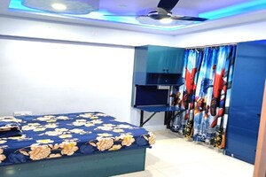 Master Bedroom in 2 BHK Apartment at Prasun Loreto, Kharadi – for Rent