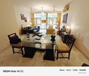 Living Room in 4 BHK Builder Floor at Greater Kailash I – for Rent