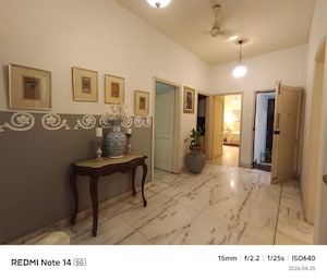 Building Lobby in 4 BHK Builder Floor at Greater Kailash I – for Rent