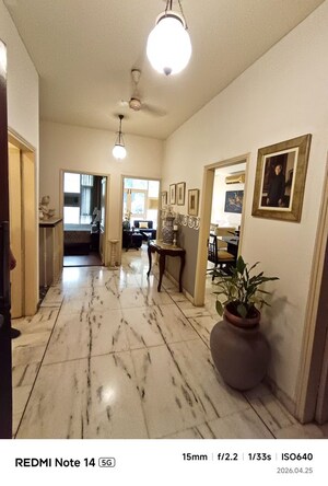 Building Lobby in 4 BHK Builder Floor at Greater Kailash I – for Rent