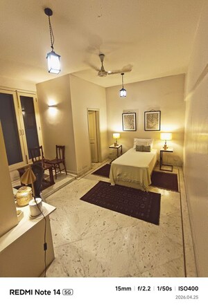 Bedroom in 4 BHK Builder Floor at Greater Kailash I – for Rent