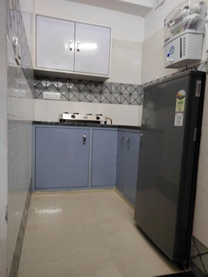 Kitchen in 1 RK Builder Floor at Sant Nagar – for Rent