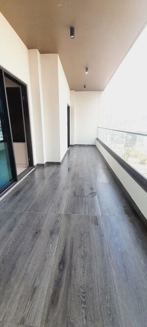 Balcony in 3 BHK Apartment at Aparna One Pokkulwada, Shaikpet – for Rent