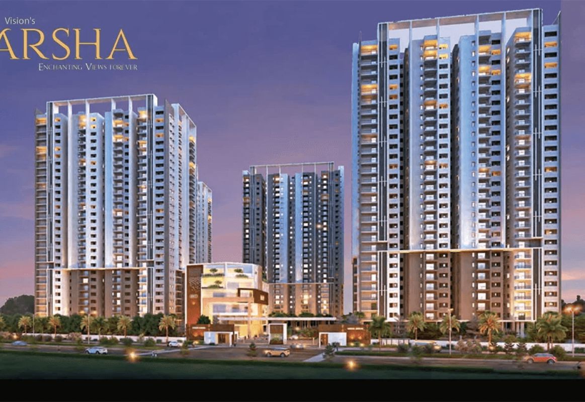 3.5 BHK + Study Room 2700 Sq.Ft. Apartment in Vision Arsha