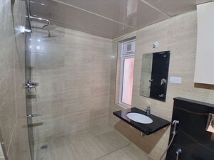 Bathroom in 3 BHK Apartment at Aparna Zenon, Puppalaguda – for Rent