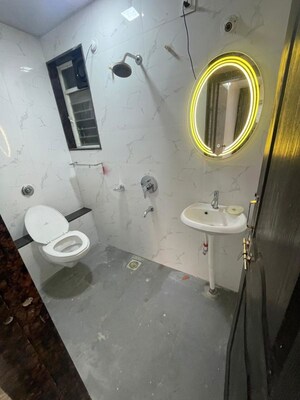 Bathroom in 3 BHK Apartment at Sacred Heart Town, Wanowrie – for Rent