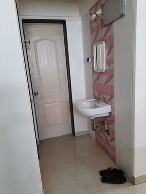 Bathroom in 1 BHK Apartment at Magarpatta Annex, Hadapsar – for Rent