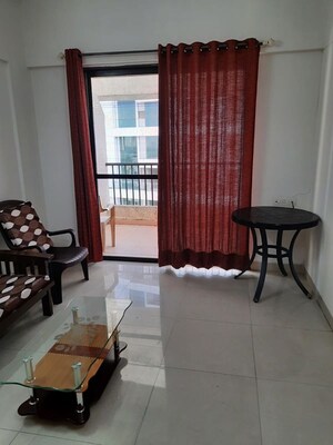 Living Room in 1 BHK Apartment at Magarpatta Annex, Hadapsar – for Rent