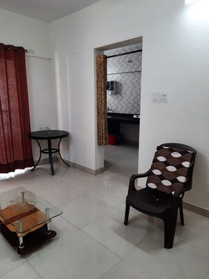 Hall in 1 BHK Apartment at Magarpatta Annex, Hadapsar – for Rent