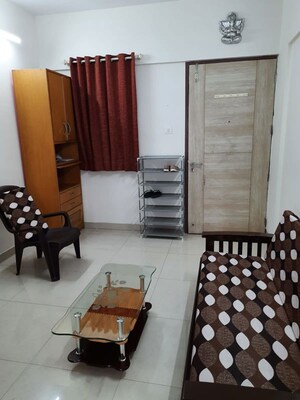 Hall in 1 BHK Apartment at Magarpatta Annex, Hadapsar – for Rent