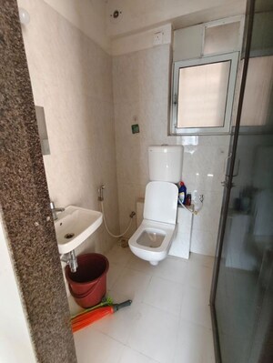 Bathroom in 1 BHK Apartment at Puranik Tokyo Bay Phase 2A, Kasarvadavali – for Rent