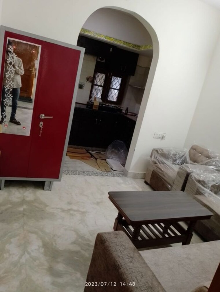Living Room, sant nagar 1 Bedroom 560 Sq.Ft. Builder Floor In Sant Nagar Delhi 10332535