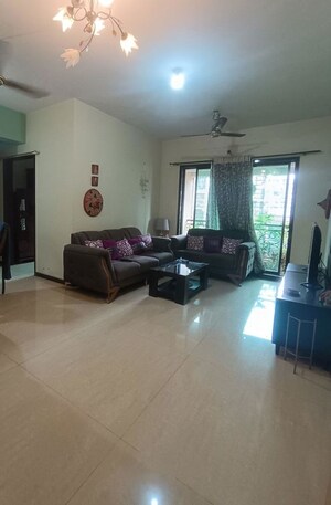 Living Room in 2 BHK Apartment at Kasturi Heights, Kharghar – for Sale