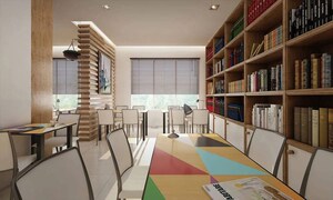 Staircase in 3 BHK Apartment at Rishi Pranaya Phase I, Rajarhat New Town – for Rent