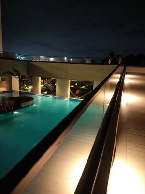 Swimming Pool in 3 BHK Apartment at Rishi Pranaya Phase I, Rajarhat New Town – for Rent