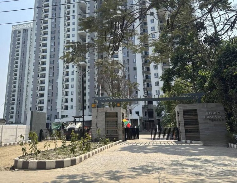 Exterior View, rishi-pranaya-phase-i 3 Bedroom 1400 Sq.Ft. Apartment In Rajarhat New Town Kolkata 10332575