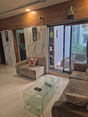 Living Room in 2 BHK Apartment at Makarba – for Sale