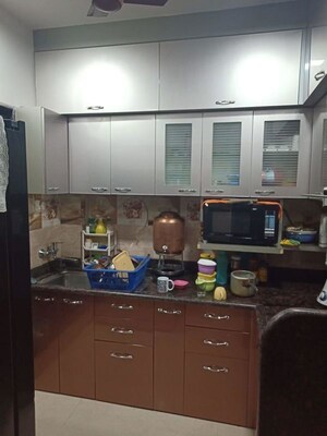 Kitchen in 2 BHK Apartment at Paradise Sai Spring, Kharghar Sector 35g – for Sale