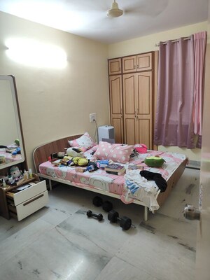 Bedroom in 3 BHK Apartment at CBR Akshaya, Lb Shastri Nagar – for Rent