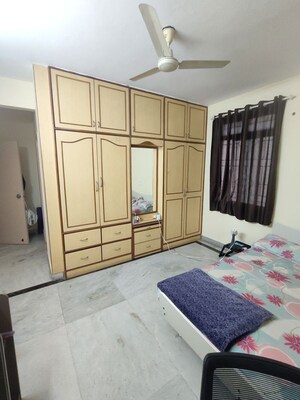 Bedroom in 3 BHK Apartment at CBR Akshaya, Lb Shastri Nagar – for Rent