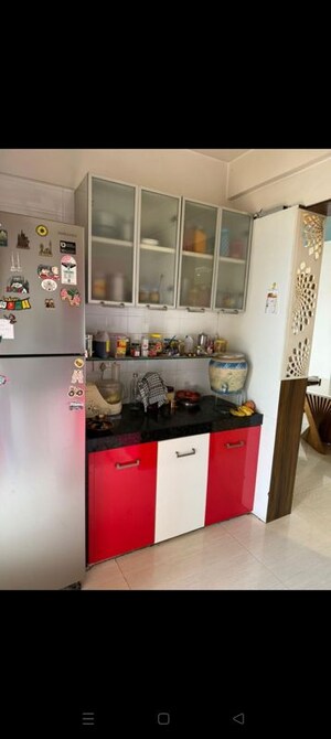 Kitchen in 2 BHK Apartment at Soham Tropical Lagoon, Ghodbunder Road – for Rent