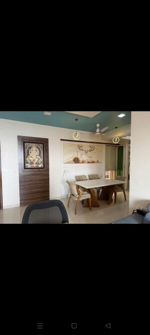 Living Room in 2 BHK Apartment at Soham Tropical Lagoon, Ghodbunder Road – for Rent