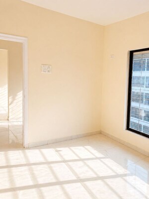 Living Room in 1 BHK Apartment at Sai Niwas Apartments, Nalasopara West – for Rent