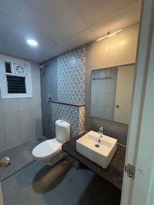 Bathroom in 3 BHK Apartment at TVS Emerald Jardin, Singasandra – for Rent