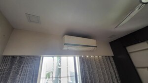 Building Lobby in 4 BHK Apartment at Sahajanand Oasis, Memnagar – for Rent