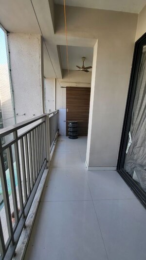 Balcony in 4 BHK Apartment at Sahajanand Oasis, Memnagar – for Rent