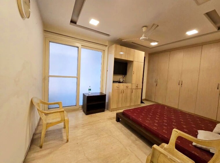 Master Bedroom, greater kailash i 3 Bedroom 2000 Sq.Ft. Builder Floor In Greater Kailash I Delhi 9923865
