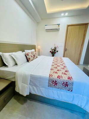 Bedroom in Studio Builder Floor at Medi City – for Rent