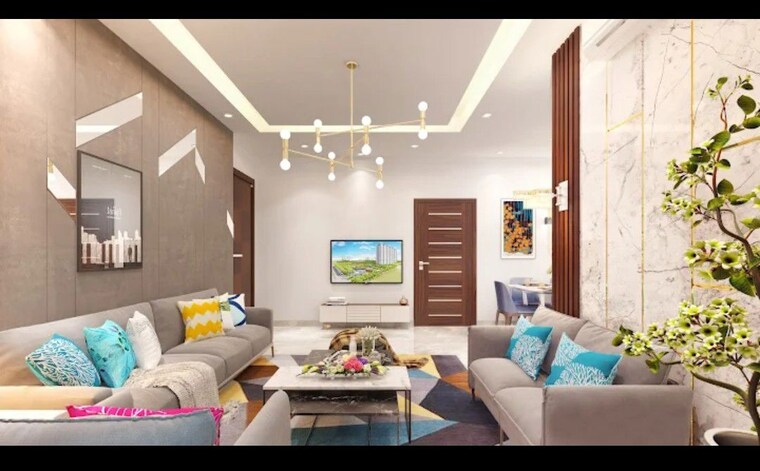 Bedroom, tulip-yellow 3 Bedroom 1704 Sq.Ft. Apartment In Sector 69 Gurgaon 10332011