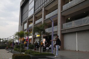  Office Space – Exterior View View at Chinar Fortune City - for Sale