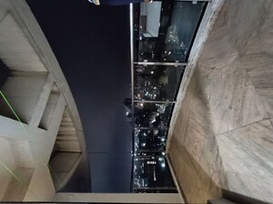 Balcony in 1 BHK Apartment at Baba Solitaire, Vashi Sector 26 – for Rent