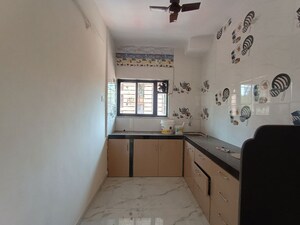 Kitchen in 3 BHK Apartment at New Krishna Tower, Kopar Khairane – for Rent
